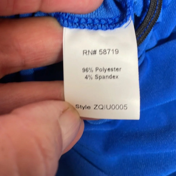 NWT N.Y. Collection Jumpsuit Navy Blue - Picture 11 of 12